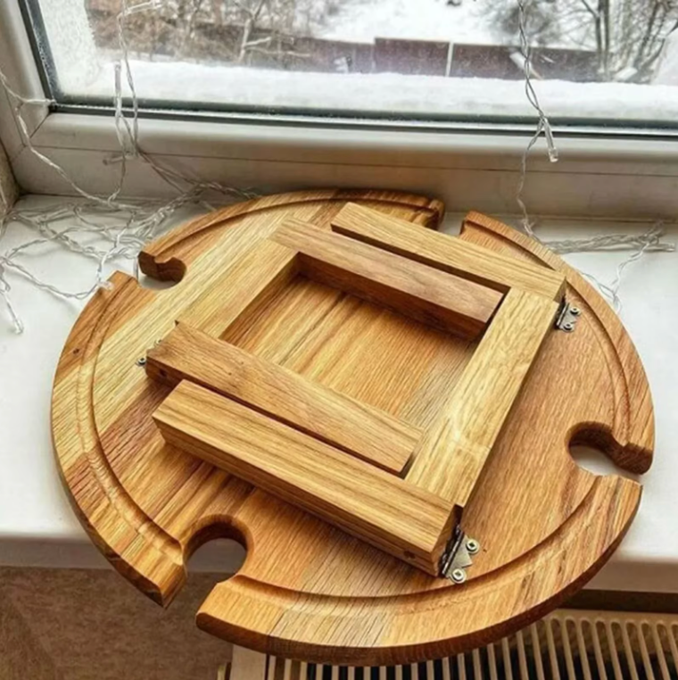 Foldable Wooden Charcuterie Board