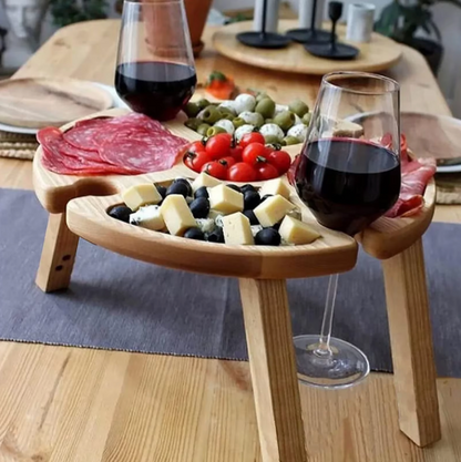 Foldable Wooden Charcuterie Board