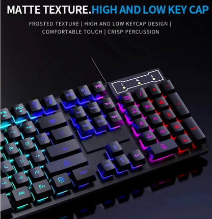 LED Gaming Keyboard & Mouse