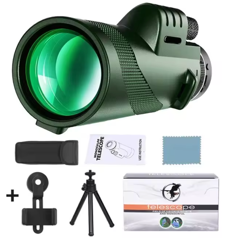 80x100 HD ZOOM Powerful Monocular Telescope