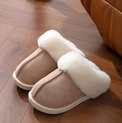 Warm Plush Lined Slippers